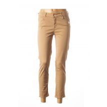 MY TWIN - Pantalon 7/8 beige en coton - Femme - Taille W28 - Modz