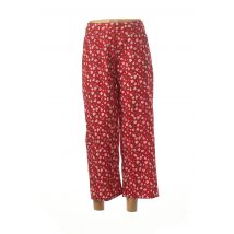 SCHOOL RAG - Pantalon 7/8 rouge en coton pour femme - Taille 40 - Modz