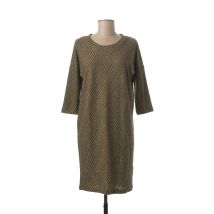 KAFFE - Robe mi-longue vert en polyester pour femme - Taille 36 - Modz