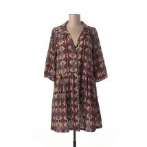 PAKO LITTO - Robe courte orange en polyester - Femme - Taille 36 - Modz