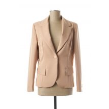 CARLA MONTANARINI - Blazer rose en acetate pour femme - Taille 42 - Modz