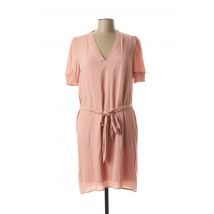 LES P'TITES BOMBES - Robe mi-longue rose en viscose - Femme - Taille 40 - Modz
