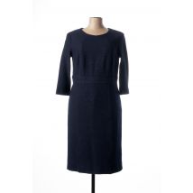 BASLER - Robe mi-longue bleu en coton pour femme - Taille 42 - Modz