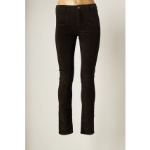 COP COPINE - Pantalon slim noir en coton pour femme - Taille 36 - Modz