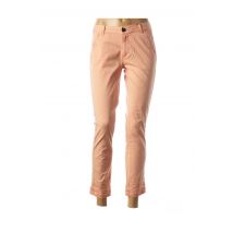 WMN - Pantalon 7/8 rose en coton - Femme - Taille 34 - Modz