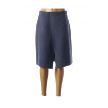 WMN - Jupe mi-longue bleu en polyester - Femme - Taille 38 - Modz