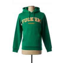 JEEEEZ - Sweat-shirt à capuche vert en coton - Homme - Taille XS - Modz