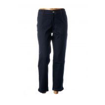 PAKO LITTO - Pantalon droit bleu en coton pour femme - Taille 44 - Modz