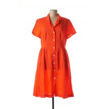 BELLEROSE - Robe mi-longue orange en viscose pour femme - Taille 42 - Modz