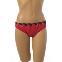 DOMANI - Bas de maillot de bain rouge en polyamide - Femme - Taille 42 - Modz