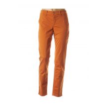 HAPPY - Pantalon 7/8 orange en coton - Femme - Taille W27 - Modz
