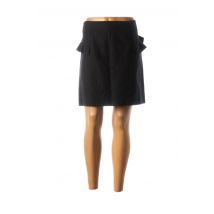 SANDRO - Jupe courte noir en coton pour femme - Taille 38 - Modz