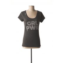 GIPSY 2.0 - T-shirt gris en polyester - Femme - Taille 34 - Modz