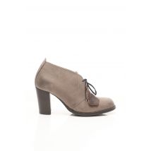 KICKERS - Bottines/Boots beige en cuir - Femme - Taille 36 - Modz