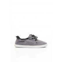 HUB - Baskets gris en autre matiere - Femme - Taille 36 - Modz