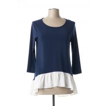 FERRACHE - Blouse bleu en polyester - Femme - Taille 36 - Modz