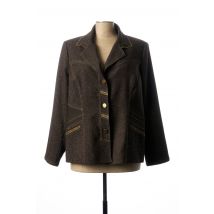 PAUPORTÉ - Veste chic marron en polyester - Femme - Taille 52 - Modz