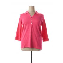 SIGNATURE - Polo rose en coton pour femme - Taille 36 - Modz