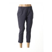 TELMAIL - Pantacourt bleu en viscose - Femme - Taille 42 - Modz