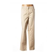 ATELIER GARDEUR PANTALONS FEMME DE COULEUR BEIGE - Grande Taille