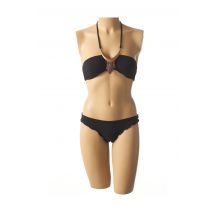 MISS BIKINI - Maillot de bain 2 pièces noir en polyamide pour femme - Taille 38 - Modz