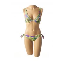 MISS BIKINI - Maillot de bain 2 pièces vert en polyamide - Femme - Taille TU - Modz