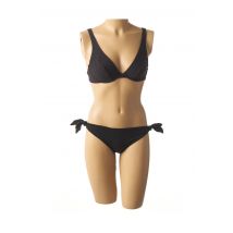 MISS BIKINI - Maillot de bain 2 pièces noir en polyamide - Femme - Taille TU - Modz