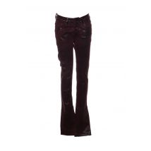 CIMARRON - Pantalon slim violet en coton pour femme - Taille W26 - Modz