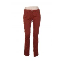 WAS - Jeans coupe droite orange en coton - Femme - Taille W31 - Modz
