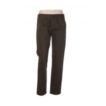 MAJE - Pantalon 7/8 vert en coton pour femme - Taille 38 - Modz