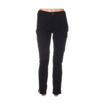 APRIL MAY - Pantalon slim noir en cuir - Femme - Taille 38 - Modz
