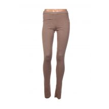 ZOETEE'S - Legging marron en viscose - Femme - Taille 34 - Modz