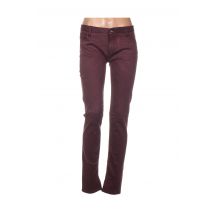REIKO - Pantalon slim violet en tencel - Femme - Taille W30 - Modz