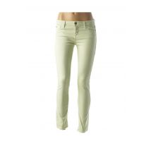 ACQUAVERDE - Pantalon slim vert en coton - Femme - Taille W27 - Modz
