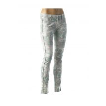 IRO - Pantalon slim vert en coton - Femme - Taille W27 - Modz