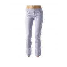 ACQUAVERDE - Pantalon 7/8 violet en coton - Femme - Taille W28 - Modz