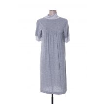 TAHÉ LEE - Robe mi-longue gris en viscose - Femme - Taille 36 - Modz
