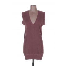 BEL AIR - Pull rose en lin - Femme - Taille 36 - Modz