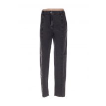 AMERICAN RETRO - Pantalon droit noir en coton - Femme - Taille 38 - Modz