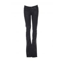 CIMARRON - Pantalon slim noir en coton - Femme - Taille W24 - Modz