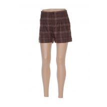 LEON & HARPER - Short marron en laine - Femme - Taille 40 - Modz