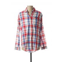 FRANKLIN MARSHALL - Chemise manches longues rouge en coton - Homme - Taille S - Modz