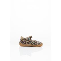 SHOO POM - Ballerines beige en cuir - Fille - Taille 21 - Modz
