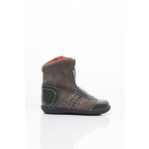 FALCOTTO - Bottines/Boots gris en cuir - Garçon - Taille 22 - Modz