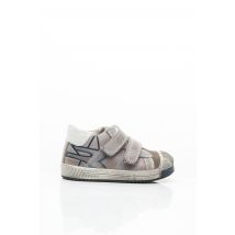 ROMAGNOLI - Baskets gris en cuir - Garçon - Taille 20 - Modz