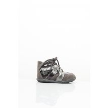 BELLAMY - Bottillons violet en cuir - Fille - Taille 19 - Modz