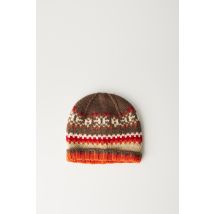 JEAN BOURGET - Bonnet marron en acrylique - Garçon - Taille TU - Modz