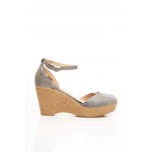 AXELL - Sandales/Nu pieds gris en autre matiere - Femme - Taille 41 - Modz