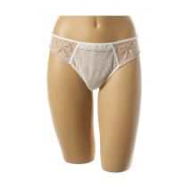 WACOAL - Tanga blanc en polyester - Femme - Taille 44 - Modz