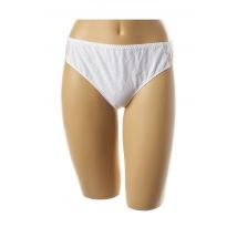 LOUISA BRACQ - Tanga blanc en polyamide - Femme - Taille 44 - Modz